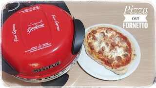 Pizza con fornetto G3FERRARI  ricetta impasto [upl. by Eniarda922]