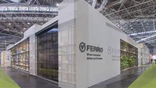 Ferro at CEVISAMA International Exhibition of Ceramics 2019 [upl. by Einnal]