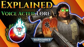 Argel Tal  Entire Character History  Voice Acted 40k Lore [upl. by Htepsle]