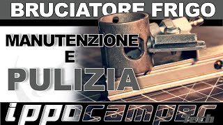 Il Frigorifero non rende a GAS Facciamo manutenzione e pulizia al bruciatore [upl. by Salokcin]