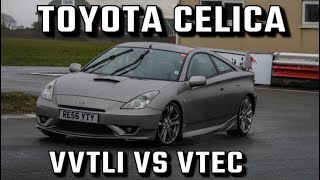 BETTER THAN VTEC  TOYOTA CELICA VVTLI PULLS AND LAUNCHES [upl. by Ahtinak423]