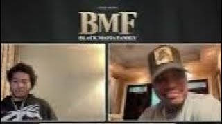 Lil’ Meech and NeYo discuss BMF on Starz [upl. by Marchal]