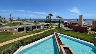 4K Room Tour MENORCA  Insotel Punta Prima Prestige Suites amp Spa  Prestige Suite Roof Top Sea View [upl. by Xirdnek]