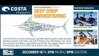 Deep Drop Swordfishing Seminar Presented by Costa [upl. by Harobed]