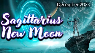 Initiation SagittariusNewMoon December 2023 Astrology amp Tarot [upl. by Trefor]