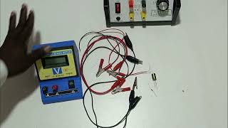 Charging and discharging a capacitor [upl. by Aleusnoc]