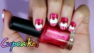 Nageldesign  Cupcakes  Collchen14 [upl. by Raman]