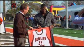 Daniels Stacey among honorees at BGSU [upl. by Esenej]