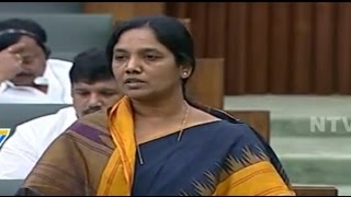 Paritala Sunitha Speech AP Assembly Budget Sessions  Bhuma Nagi Reddy Condolence  14th March [upl. by Francyne135]