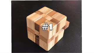 Wood Cube Puzzle [upl. by Eppilihp]