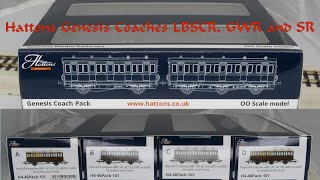 Hattons Genesis Coaches LBSCR GWR and SR Part 1 [upl. by Nueoras]