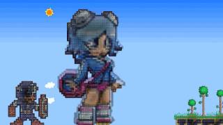 Terraria  Ramona Flowers Pixel Art 5 [upl. by Marou]