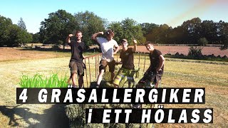 4 GRÄSALLERGIKER I ETT HÖLASS [upl. by Pauly]