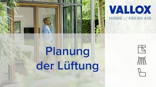 Vallox Planung Komfortlüftung [upl. by Annavahs]