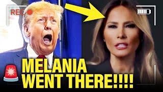 WHOA Melania Makes SHOCK CLAIM on Trump SHOOTING… [upl. by Yhprum87]