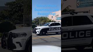 Oxnard Police Department Unit Responding to an unknown call shorts vcfd [upl. by Suirtimed201]