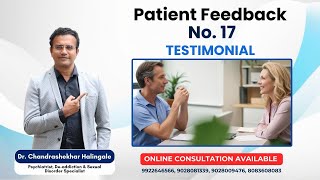 17 Testimonial  Patient Feedback deaddictioncentre rehab mentalhealth psychiatry anxiety [upl. by Leiba915]