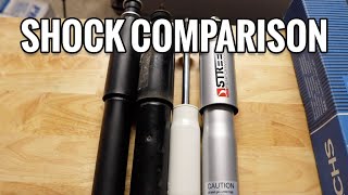 Which shock should I get Comparing Belltech DJM Monroe KYB Shocks  Hardbody Mazda B2200 B2000 [upl. by Adnamor]