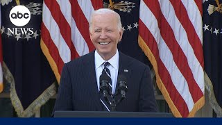 FULL SPEECH Joe Biden’s addresses the nation after Presidentelect Trumps victory [upl. by Eudoxia]