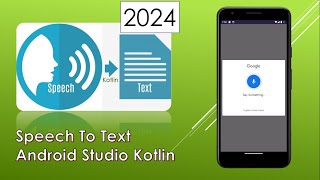 Speech to Text  Android Studio  Kotlin [upl. by Notslar]