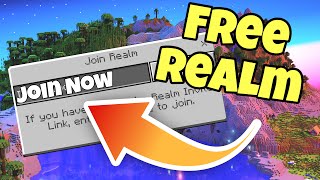 JOIN MY FREE MINECRAFT REALM 120 2024 MCPE PS5 XBOXPC [upl. by Dubenko]