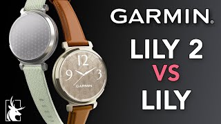 Garmin Lily 2 vs Lily  Exactly what is the Differences in 2 Minutes [upl. by Iveksarap]