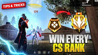 Cs Rank Tips and Tricks  How to win every clash squad rank  Free fire [upl. by Arlinda]