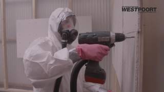 Asbest Instructie Video 4 Verwijderen van asbest uit containment [upl. by Shelden]