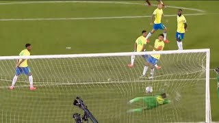 Gol de Telasco Segovia vs Brazil Venezuela vs Brazil Highlights 11 World Cup Qualifier CONMEBOL24 [upl. by Nairehs]