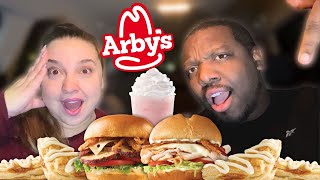 Arbys NEW Menu Items for Fall Food Review [upl. by Hobard]