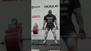 Worlds Heaviest Deadlift  The Mountain from Game of Thrones [upl. by Minardi506]