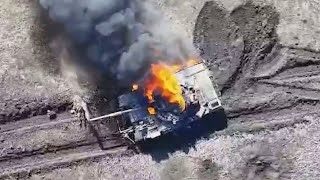 Russian tanks tried to enter Bakhmut Heres what happened [upl. by Willyt808]