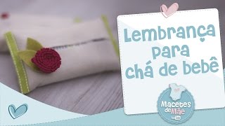 Lembrancinha para chá de bebê  DIY [upl. by Salkin]