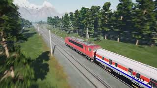 Uk Train and db 155 transport cool [upl. by Aicina]