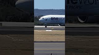 Cathay Pacific Inaugural Daylight flight Departing runway 03 for the first time [upl. by Longan]