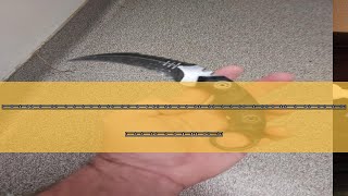 Review Ccanku C1691 Fixed Blade Knife D2 Steel G10 Handle 4 InchesOutdoor Claw KnifeCamping EDC To [upl. by Bonnibelle660]