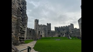 Holyhead Wales Caernarfon Castle amp Snowdonia Mountains [upl. by Aiet785]