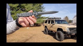 Cold Steel Drop Forged Wasp knife review [upl. by Lairbag]