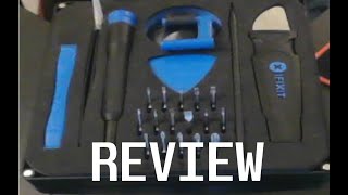 IFIXIT Essentials toolkit review [upl. by Lerred]