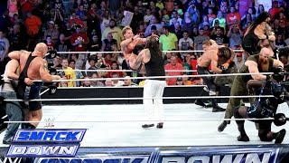 10Man Tag Team Match SmackDown Sept 5 2014 [upl. by Alaehs]