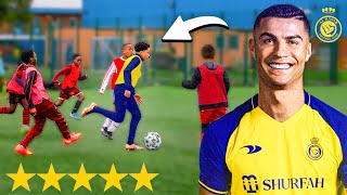 Can you beat Kid RONALDO in a football tournament [upl. by Aerdnahc]