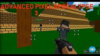 ADVANCED PIXEL APOCALYPSE 3 German Teme VS Mercenary minecraft fps clone [upl. by Nnednarb]