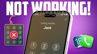 Fix iPhone Keypad or Dial Pad Not Working During Phone Calls After iOS 18 Update [upl. by Eintrok730]