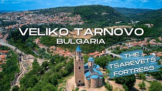 VelikoTarnovo amp The Tsarevets Fortress Bulgaria Drone 4K [upl. by Farrish]