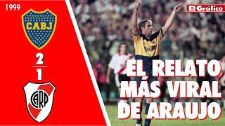 TORNEO CLAUSURA 1999 BOCA 2 RIVER 1 [upl. by Nnayelsel]