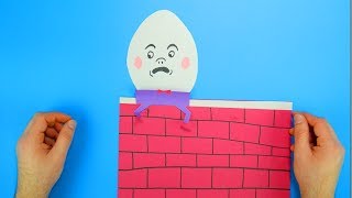 Humpty Dumpty Paper Stories For Kids [upl. by Iem]