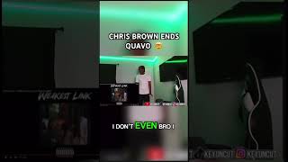 Chris Brown  Weakest Link Quavo Diss REACTION [upl. by Nomelif491]