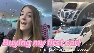 BUYING MY FIRST CAR AT 18 let’s go car shopping [upl. by Rawlinson]