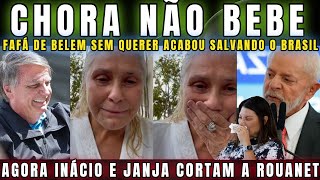 URGENTE RINDO ALTO FAFÁ DE BELÉM FOI HUMLHAR BOLSONARO E ESTRAGOU O GÓPI DE INÁCIO JANJA E MORAES [upl. by Marissa]