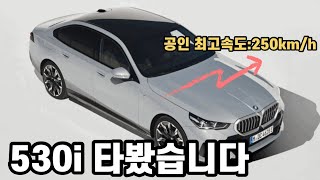 BMW 신형 530i xdrive msp 타봤습니다520i 살까 530i 살까 고민된다면 시승을 꼭 해보셔야 할 듯 하네요 [upl. by Bessie]